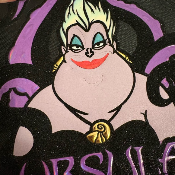 Ursula Black and Purple Women's Bag- Handmade!! - Picture 3 of 7